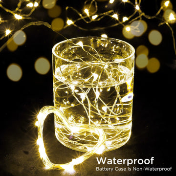 Fairy String Lights for Wedding Party Christmas Table Decor Warm White(12 Packs)